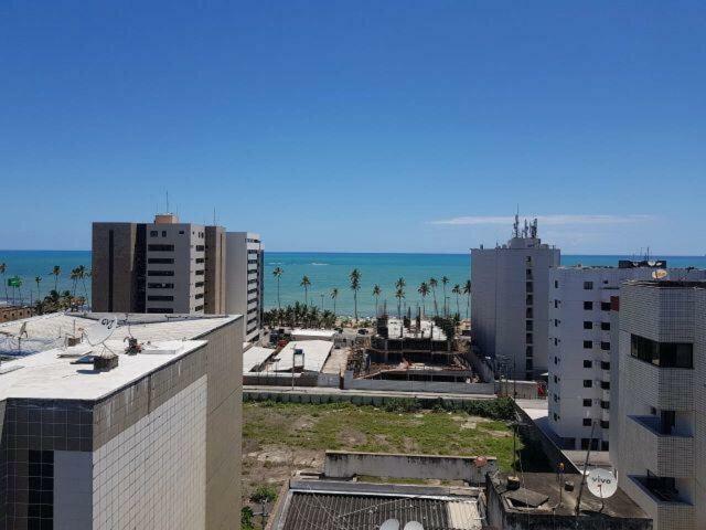 Lindo Ap Em Andar Alto, Vista Para O Mar E Mesmo Andar Da Piscina Maceio  Exterior photo